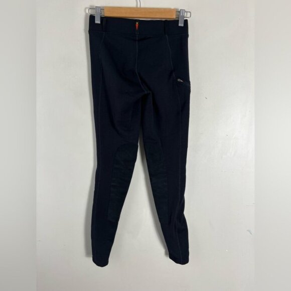 Kerrits Women’s Black Riding Pants Fleece lined Size Small equestrian Horse Back - Picture 2 of 14